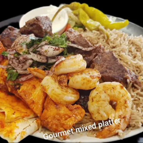 Gourmet mixed platter