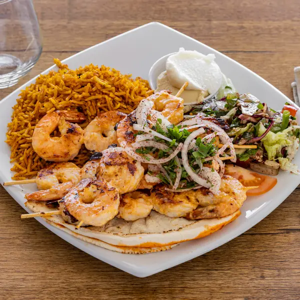 Prawns platter